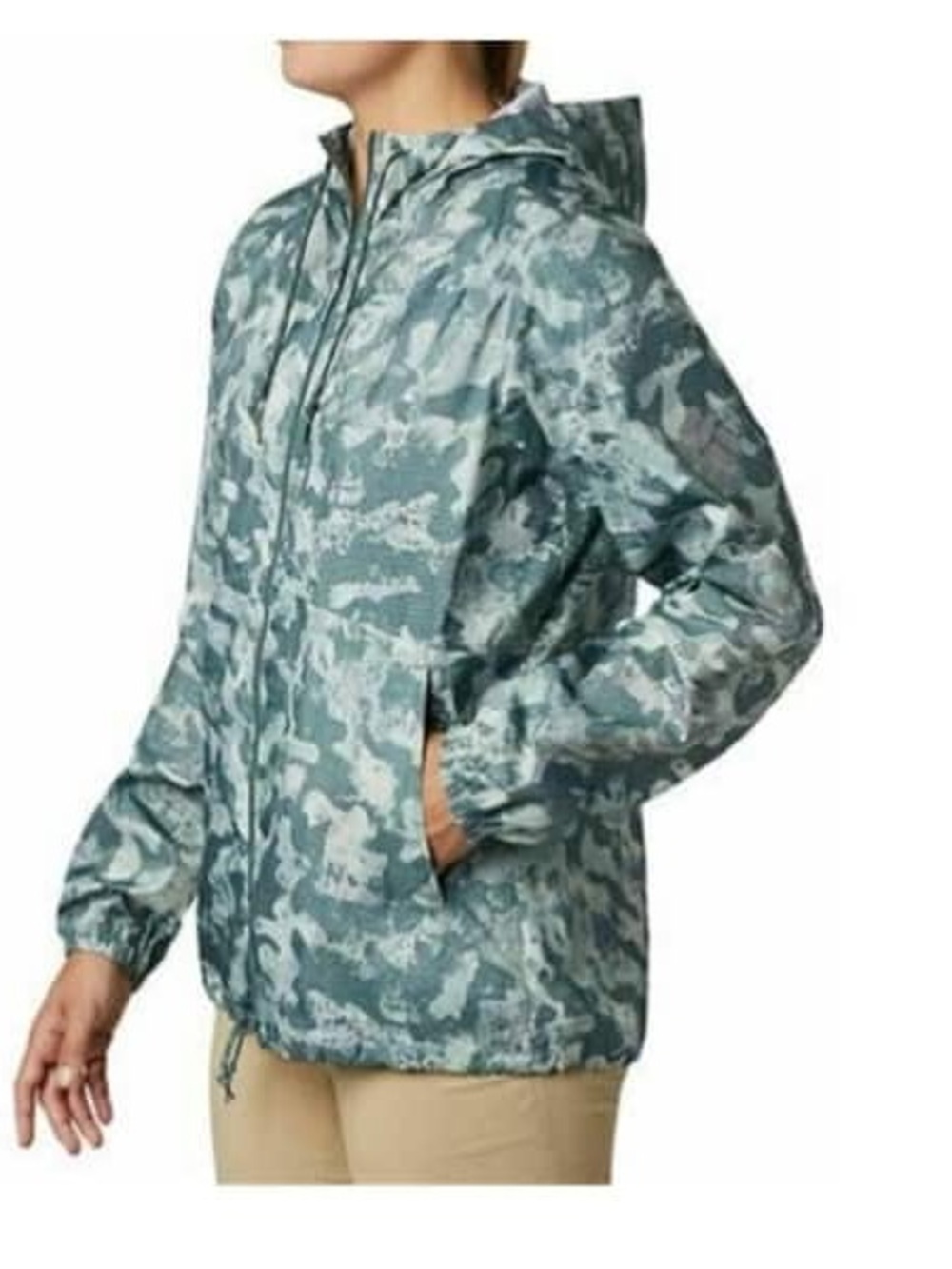 Columbia Flash Forward Printed Windbreaker Size Medium